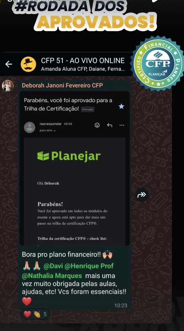 Print de aprovação 1