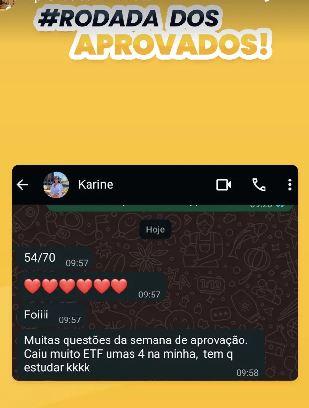 Print de aprovação 7