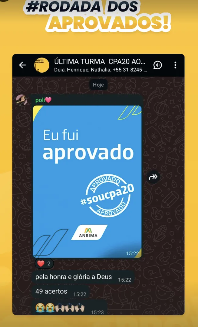 Print de aprovação 2